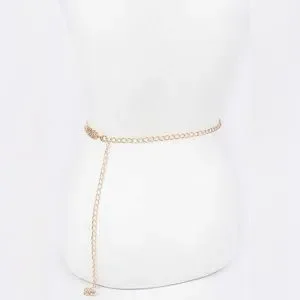 Chunky Draped Chain Adjustable Statement Belt Accessories | Chunky Draped Chain Adjustable Statement Belt  main image 2